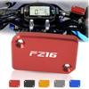CNC Motorcycle Accessories Front Rear Brake Cylinder Fluid Reservoir Cover Cap For YAMAHA FZ-16 FZ16 FZ 16 2009 2010 2011