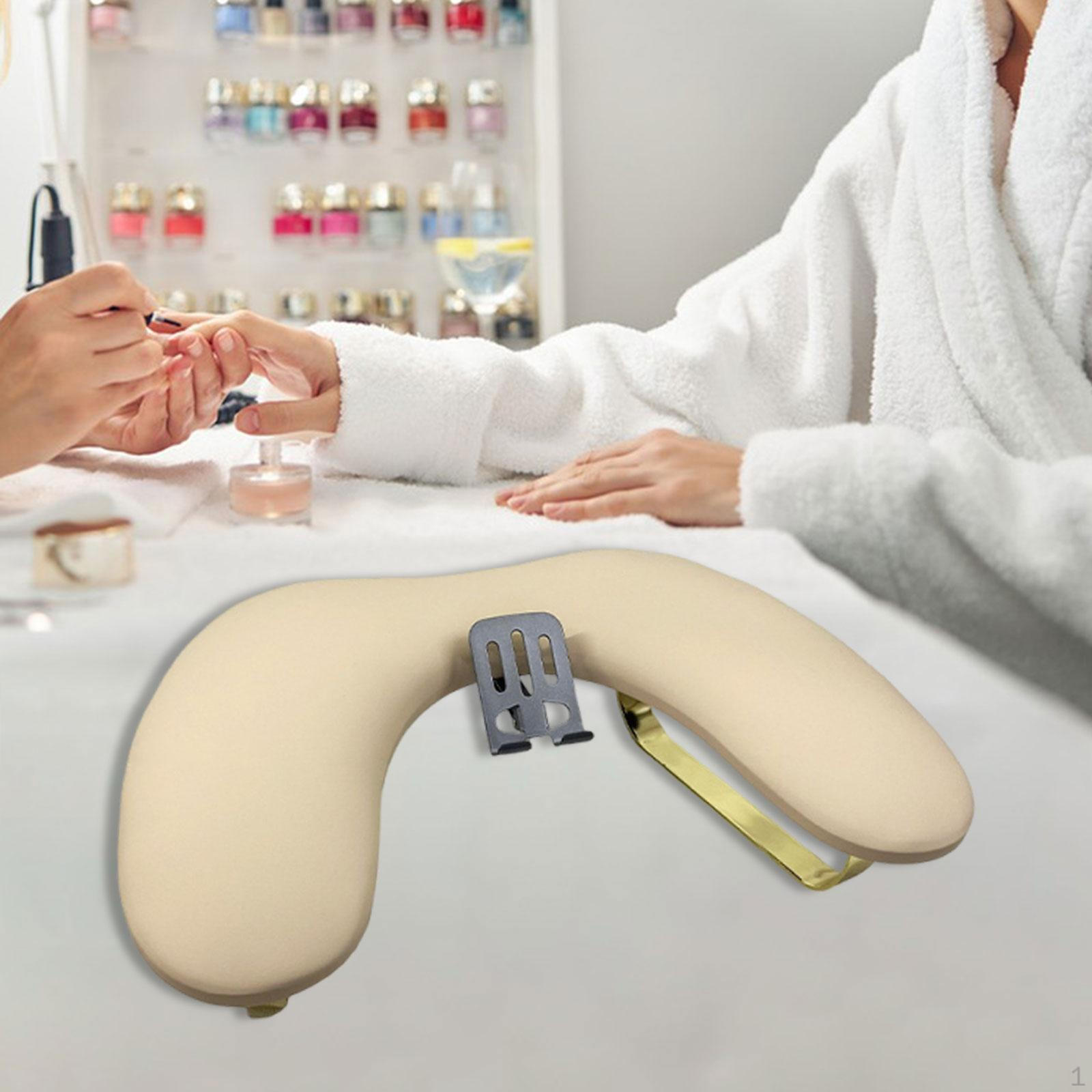 

Arm Rest for Nails Accessory Practical Sturdy DIY Portable with Phone Holder Nail Hand Mike Tea