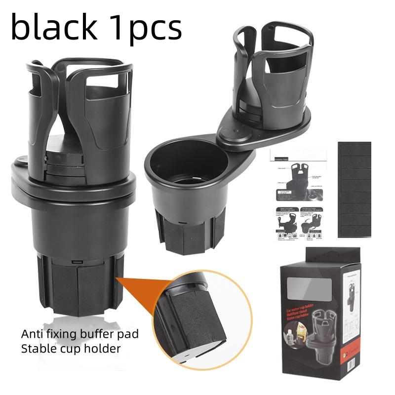 

Space Saving Car Cup Holder Expander Car Adapter 2-in-1 Adjustable Multifunctional Dual Cup Holder Car Interior Accessories