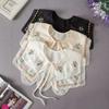 Detachable Removable Fake Collar Double-layer Shoulder Wrap  DIY Decorative Accessory