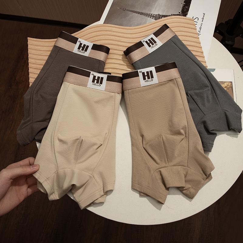 10 Stück Herren Baumwoll-Boxer-Unterwäsche Atmungsaktive Boxershorts Unterwäsche Slips für Herren