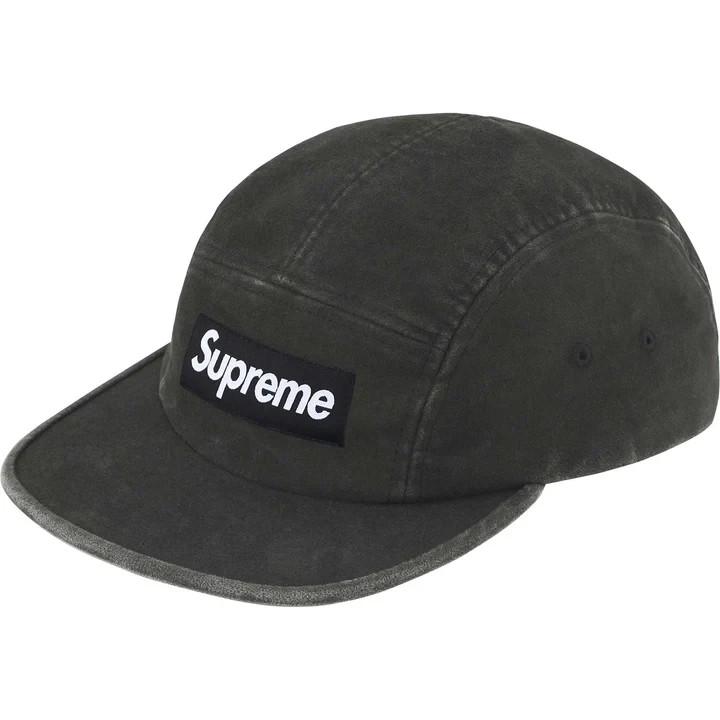 Supreme 2-Tone Moleskin Camp Cap Black One-Size