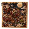 Shiny Faux Gemstone Craft Supplies Christmas Pearl Art Kit, DIY Rhinestone Painting 8" X 8", Cartoon 3D Picture Creation Snowman Animal Diamond