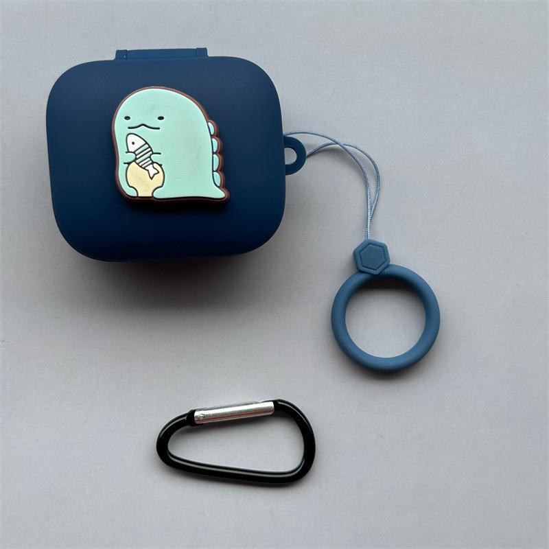For Soundcore C10i Wireless Bluetooth Headset Case Butterfly Silicone Fashion Soft Case