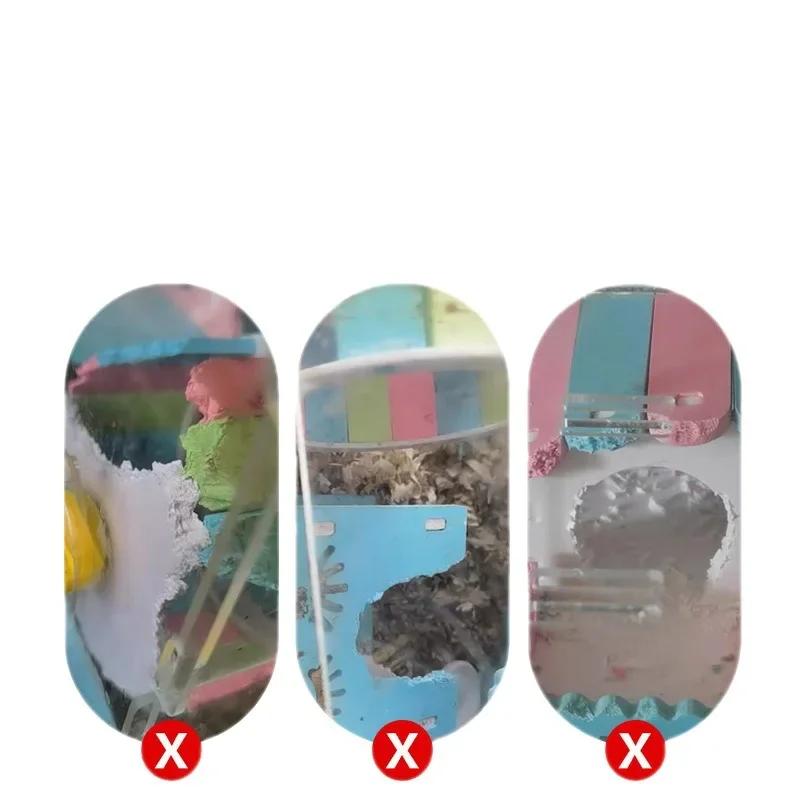 Hamsterkäfig Kleintier-Igel Kaninchen Meerschweinchen Doppelstockkäfige Große Villa Schaukeltreppe Paketbedarf Spielzeugset