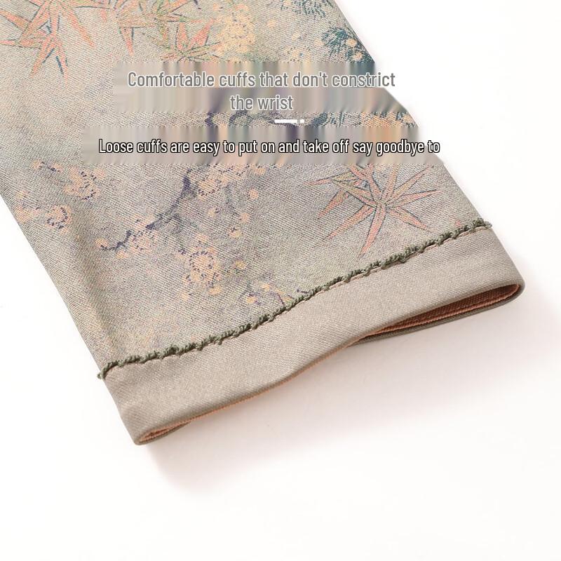 Yuzhaolin Elderly Women's Spring/Autumn Classical Collared Shirt