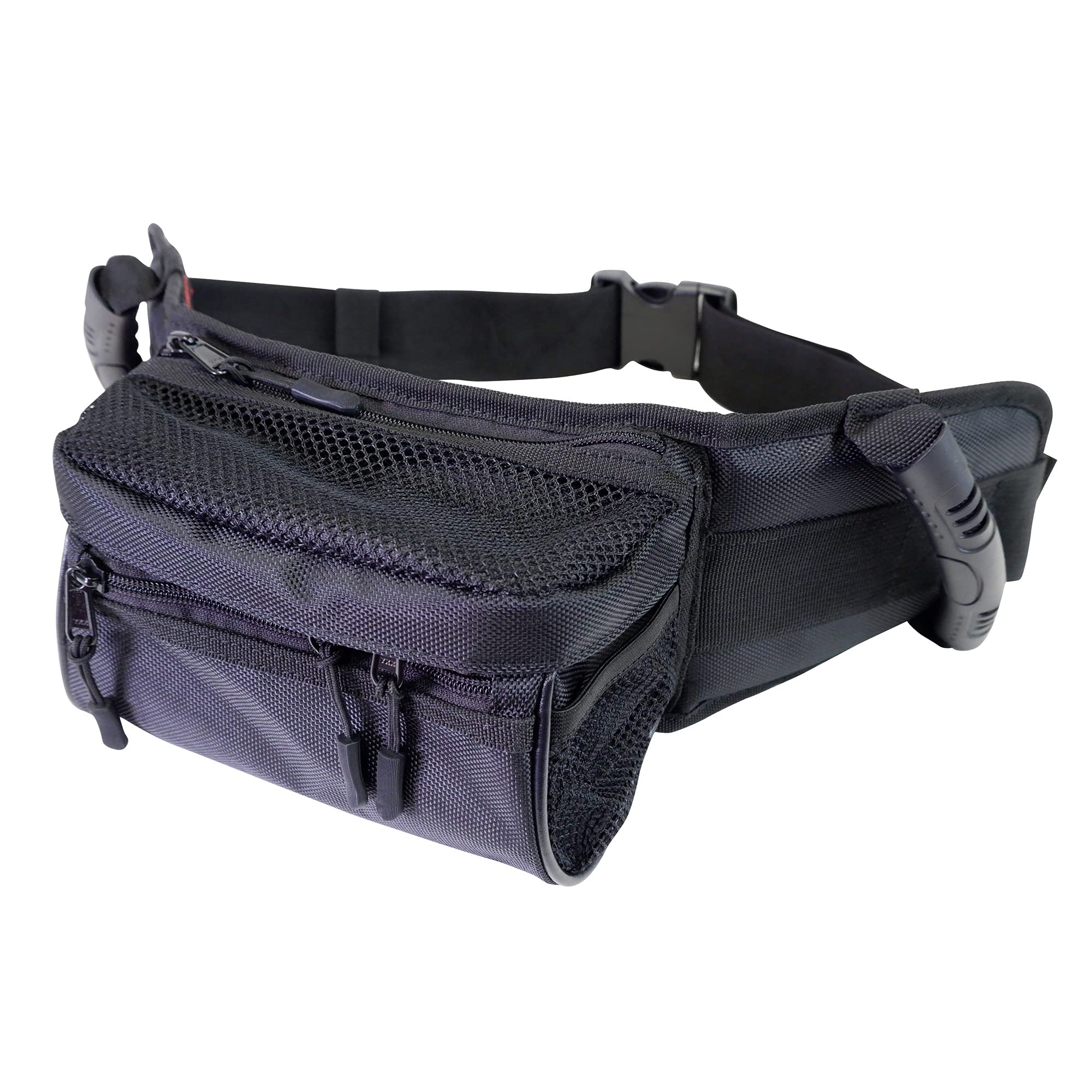 

Motorcycle Waist Bag Tandem Bag Tandem Single Black [Dumtrax] (with Grip) чорний