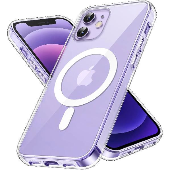 Transparent Magnetic Case For iPhone 17 16 Pro Max 15 14 Plus Wireless Charge Cover 13 12 Mini 17 Air Magsafe Protection Case