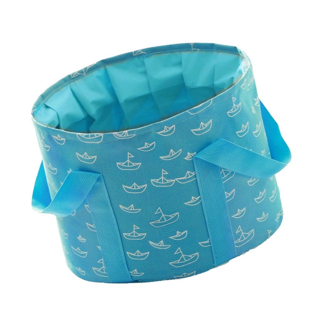 25L Large Collapsible Foot Bath Basin Portable Travel Foot Bath Tub Home Pedicure Foot Spa Folding Water Bucket for Soaking Feet Washing Bathtub