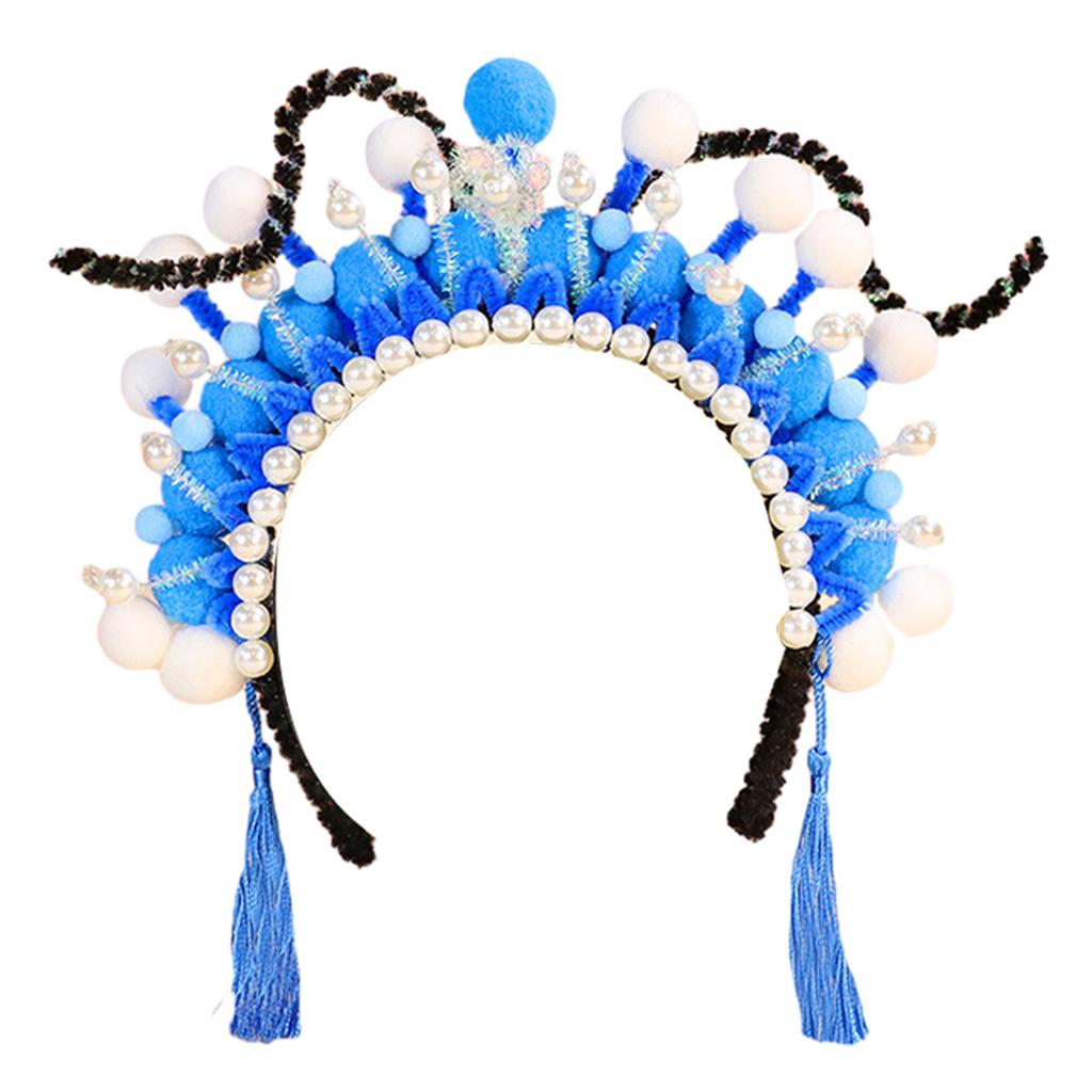 DIY Beijing Opera Headband Craft Set for Girls Children Festival Birthday Gift Children's DIY Beijing Opera Characters