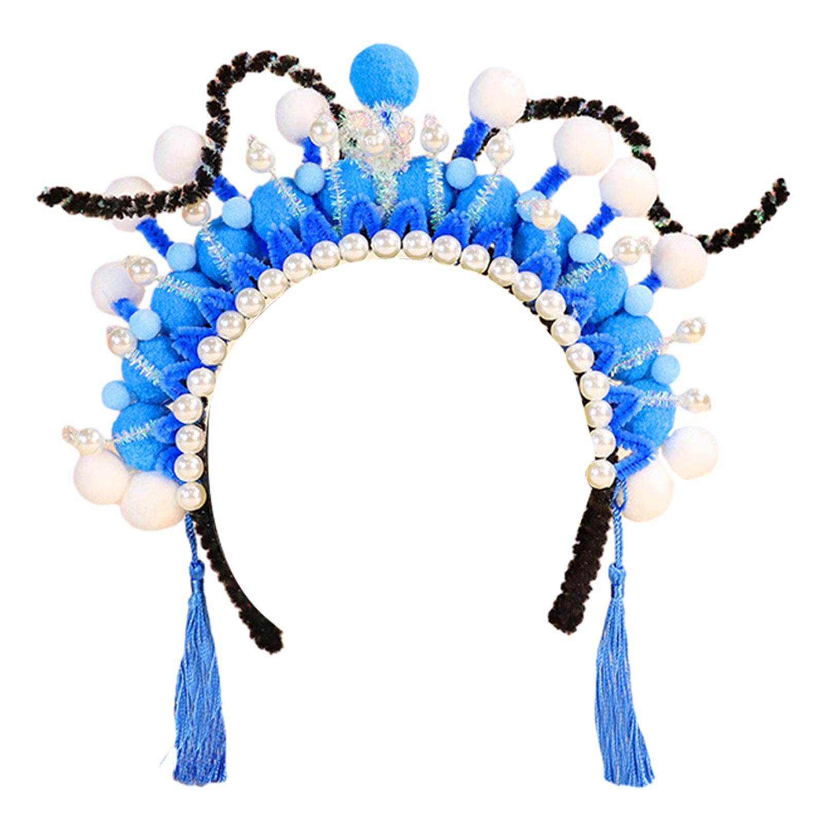 

DIY Beijing Opera Headband Craft Set for Girls Children Festival Birthday Gift Children s DIY Beijing Opera Characters A