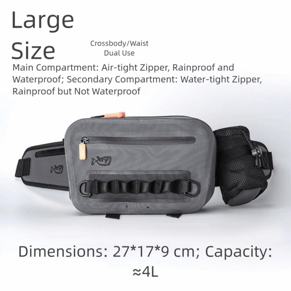 Capacity Fishing Tackle Bag Storage Accessories Fanny Pack Accessories Outdoor Waist Pack  Fishing