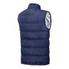 Men's Plus Size USB Heating Vest - Thickened, 9-Piece, Cross-Border, Ideal for Autumn & Winter