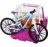 Кукла Barbie Made to Move + Auto Jeep + горный велосипед большой набор HKB06