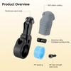 Bicycle Handlebar Grips Non-slip Bike Grips Ergonomic Rest Accessories Thumb For Road Mountain Long-Ride Dirtbike Motorcycle