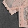Large Size Bra Front Buckle No Wire Lace Breathable Comfortable Underwear Camisole Bra