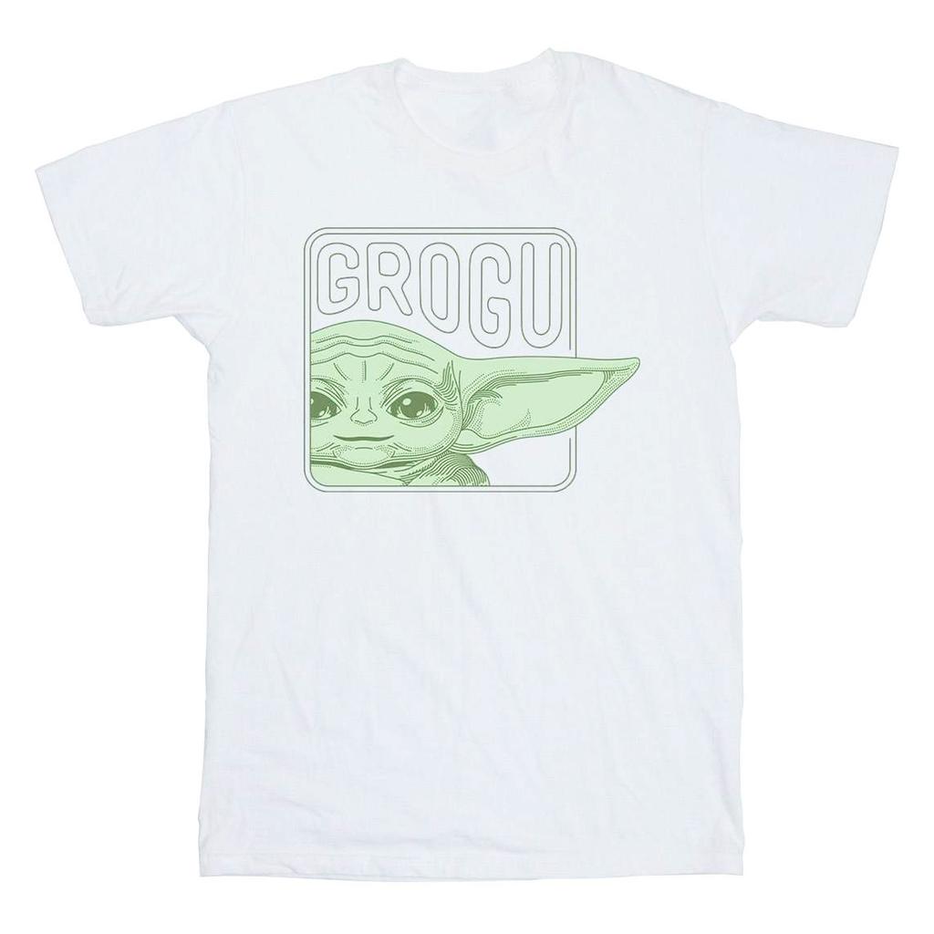 STAR WARS Jungen The Mandalorian Grogu Box T-Shirt