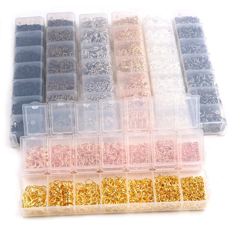 DIY Jewelry Making Kit: Jump Rings, Ear Hooks, Ear Plugs, Lobster Clasps for Earrings & Bracelets