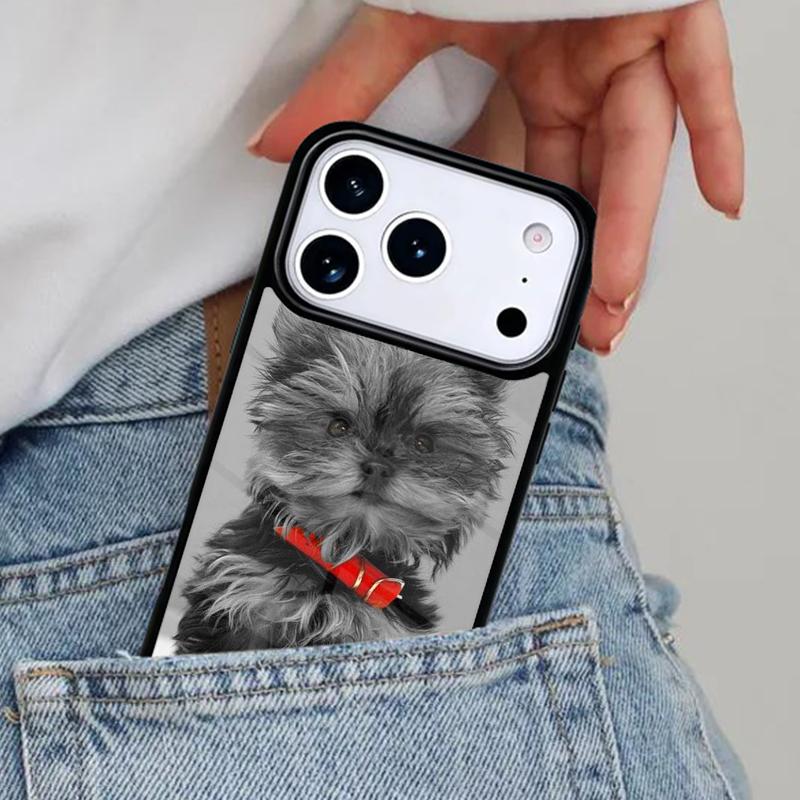 Yorkshire Terrier Dog Puppy Phone Case for iPhone 17ProMax 12 13 14 15 16e 17 Pro Max Plus Air Cover