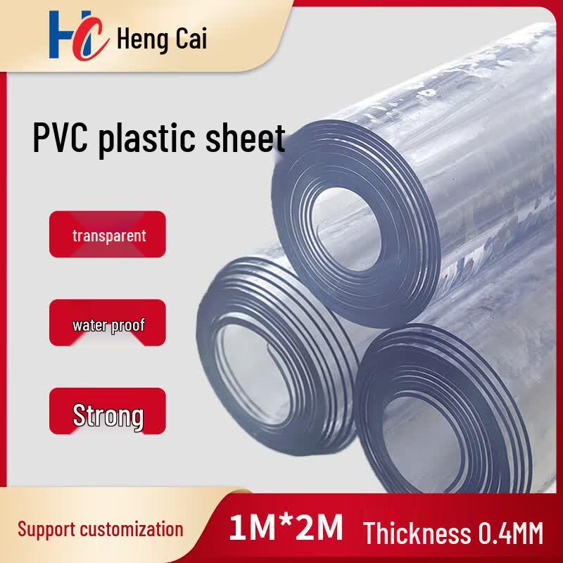 Hengcai Transparent PVC Plastic Sheet Film PVC Soft Plastic Sheet