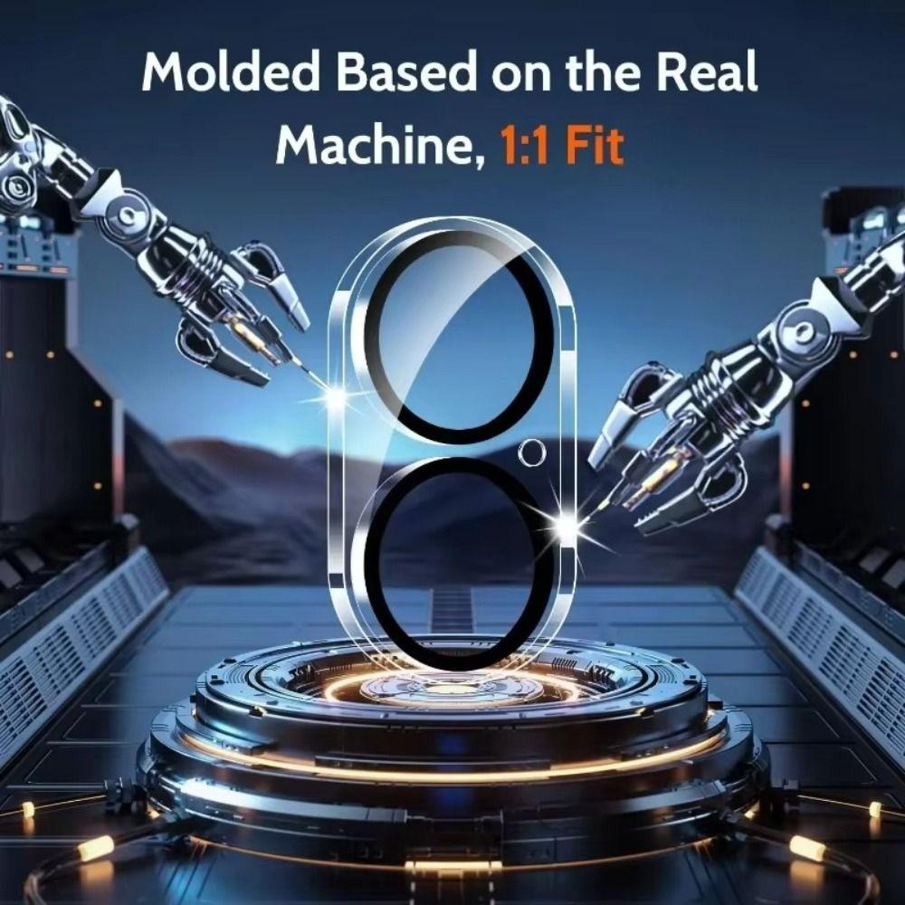 Neue gehärtete Glaslinsenfolien Kratzfest HD-Linsenabdeckung Klar 9H Linsenschutzfolie für iPhone 17/Air/17 Pro Max