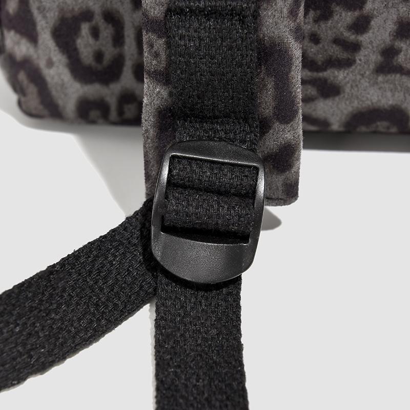 Leopard Print Backpack Travel Backpack Women's Schoolbag
