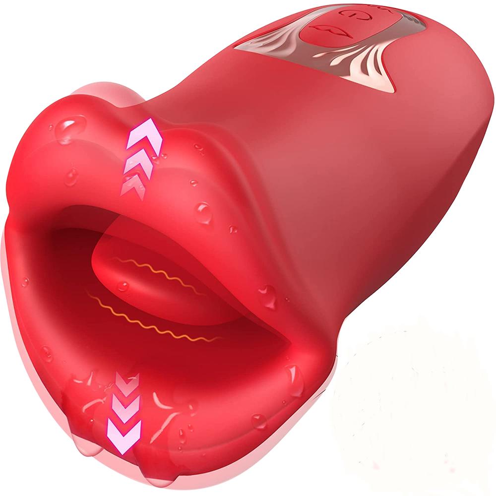 Sex Toys Sucking Vibrator for Women Tongue Licking Clitoris Sucker Female Powerful Clitoral G Spot Nipple Stimulator Adult Goods