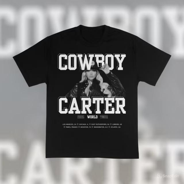 Beyonce Cowboy Carter Unisex Tour Shirts 2025 Unisex T-Shirt M