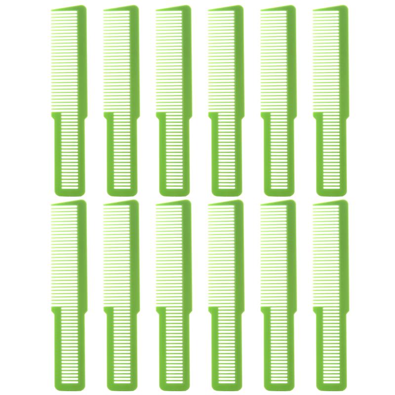 12pcs Hair Cutting Comb Fine Tooth Styling Barber Styling Carbon Fiber Hairdressing Combs Anti-Static Comb for Home Salon Barber