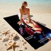 1pc Chucky3 Beach Towel, Comfortable and Thick, and Swimming/Bath/Picnic/Camping Towel, Suitable for Seaside Beaches