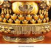 Golden Toad Treasure Bowl - Money-Attracting Decor for Home or Office