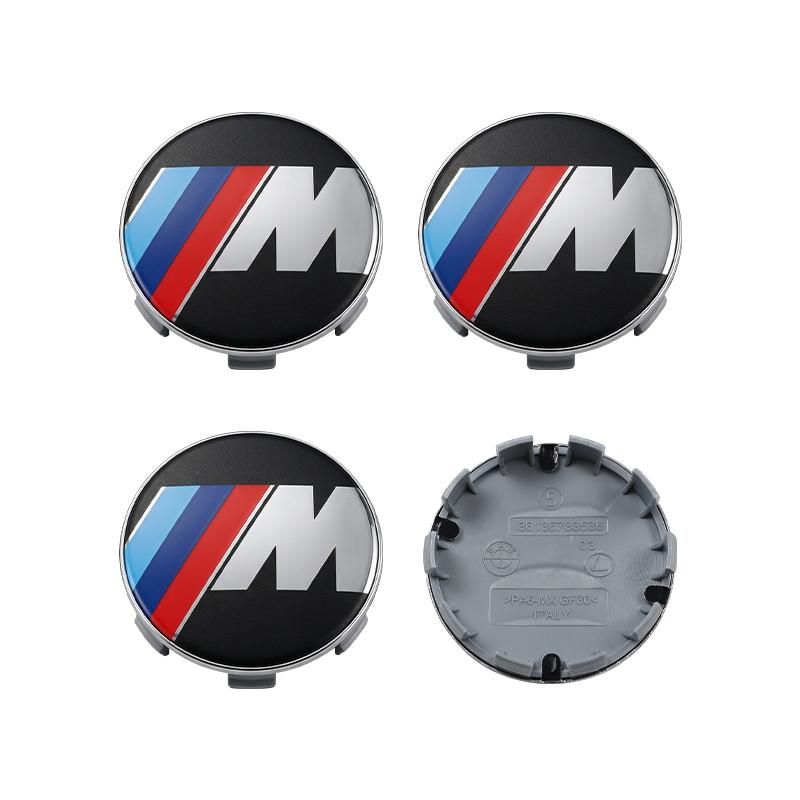 

4x Car Wheel Center Cap Emblem Hub Covers Badge Auto Accessories For Bmw M Performance M3 M4 M5 M6 F20 F30 G20 F31 F34 F10 G30 F11 X3 F25 X4 I3 1 3 5 чёрный