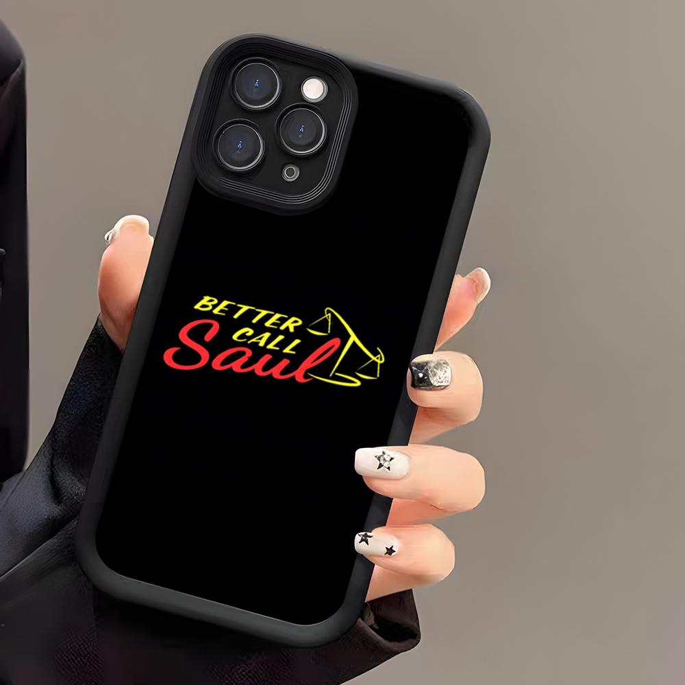 Better Call Saul Phone Case For IPhone 17 Air 16 E 15 14 Plus 13 12 11 Pro Max Black Sky Eye Stepped Protective Case
