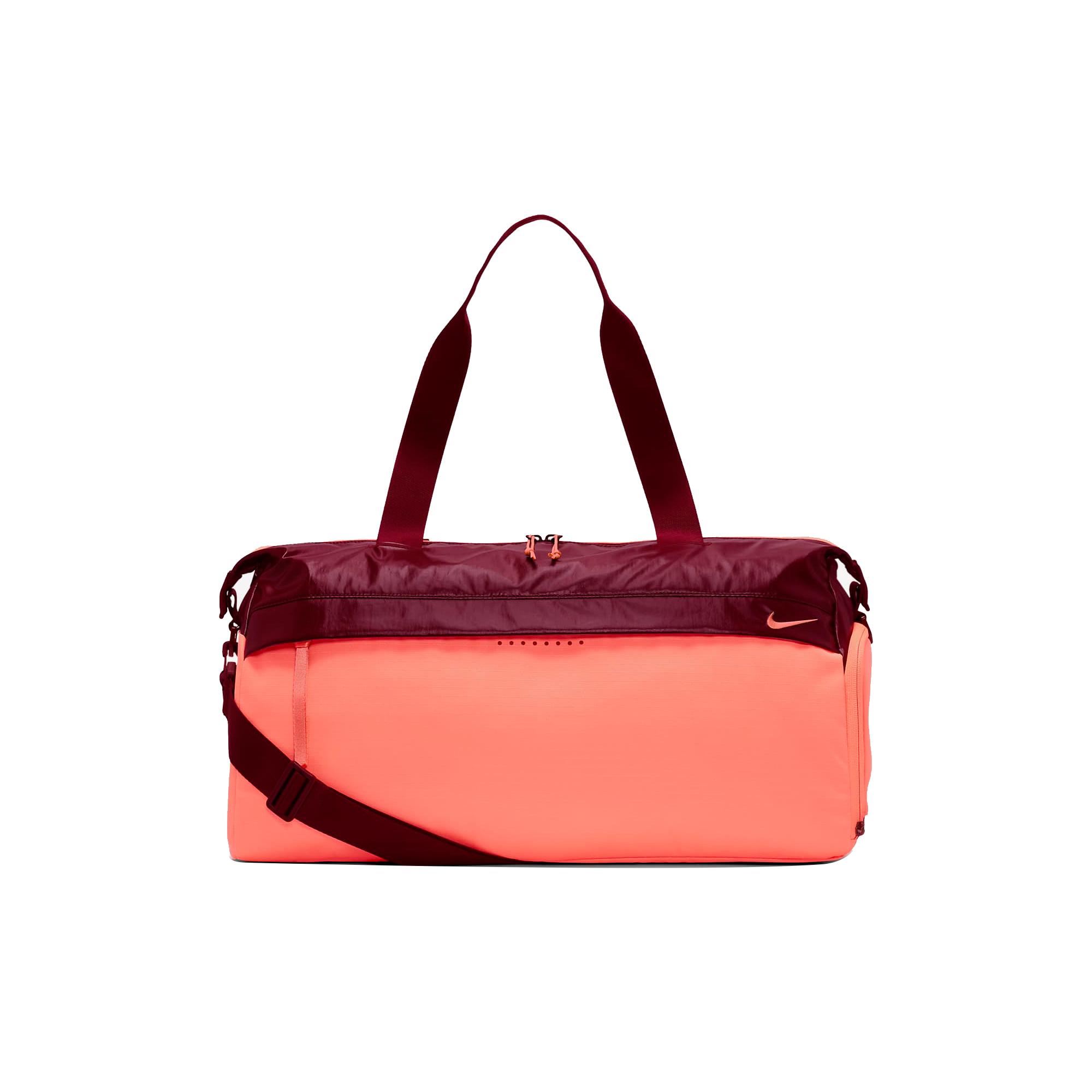 

New Nike Polyester Training Bag Travel Bag Regular Unisex Dark Beetroot/Bright Orange/Bright Orange BA6172-638 51.1*22.1*32.0CM