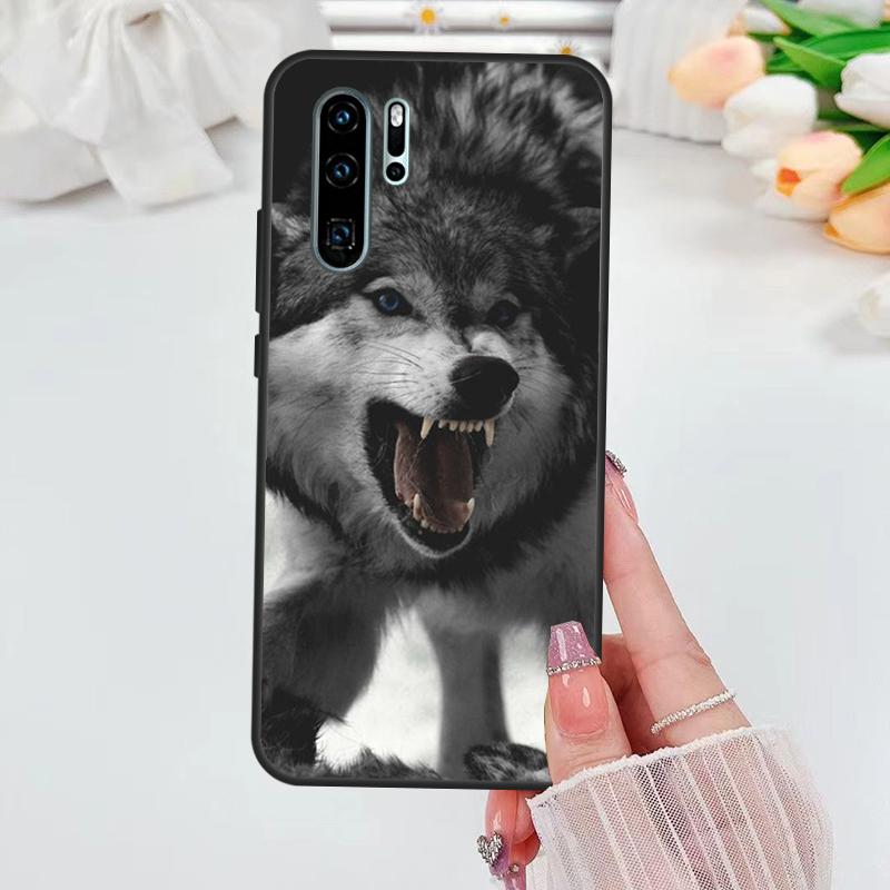Animal The Wolf Howl Case For Huawei Nova 5T 3i 7i 8i 11i 10 9 SE Y60 Y61 Y70 Y90 P20 P40 Lite P60 P30 Pro Cover