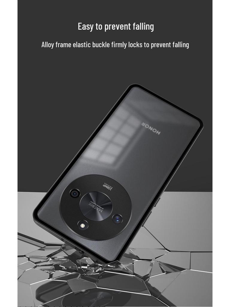 Honor X50gt Magic7Pro Anti-Fall Metal Frame Snap-On Phone Case