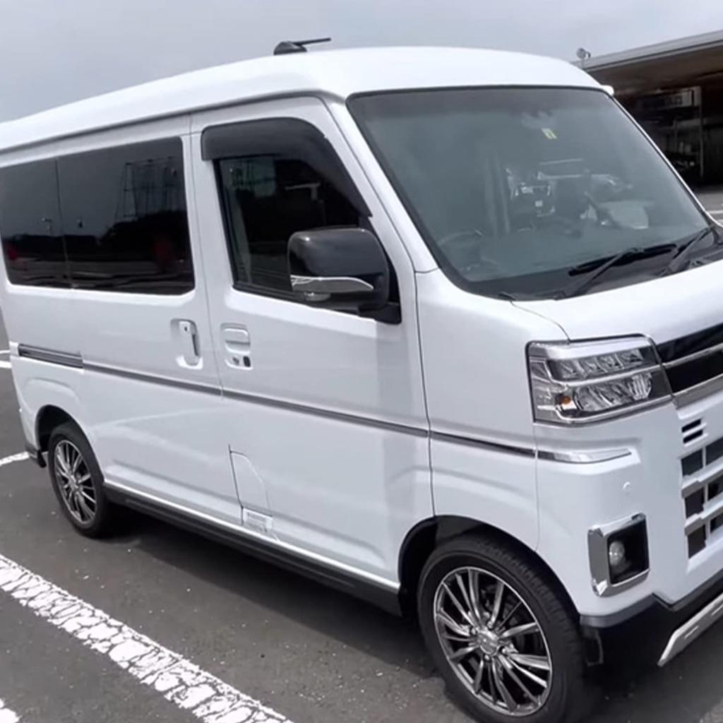 HyoLebi Side Mirror Decorative Covers for Daihatsu New Atrai Hijet Cargo S700V S710V Rearview Mirror Mirror Finish Accessory Option and Right