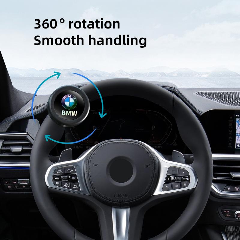 Car Steering Wheel Booster Ball Turning Spinner Knob Bearing Power Handle Labor Saving Kit  For BMW E46 E53 E90 E60 E93 E87 F30 Gzjm96