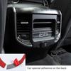 Rear Air Conditioner Vent Trim Decoration Strip for 2018+ Dodge Ram 1500 Carbon