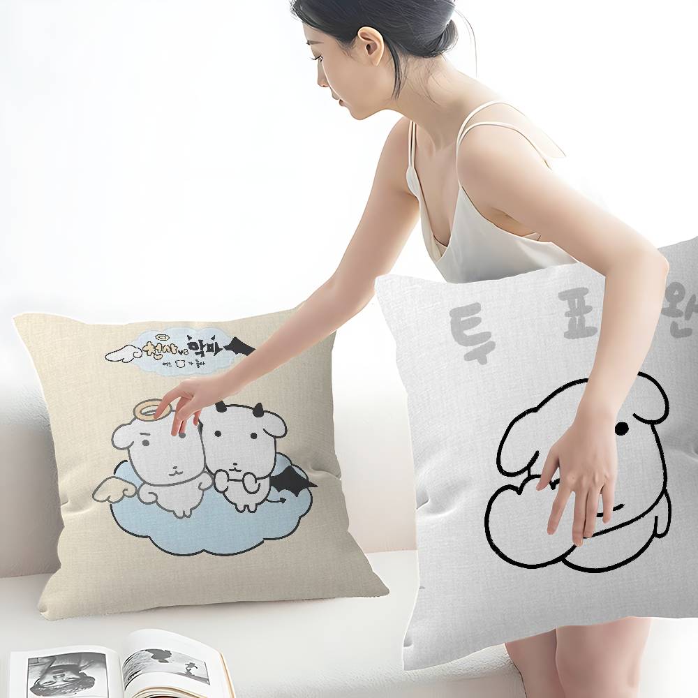 G-Ganadi Pillow Cushion Cover Pillowcase Living Room Sofa Home Decor Customized
