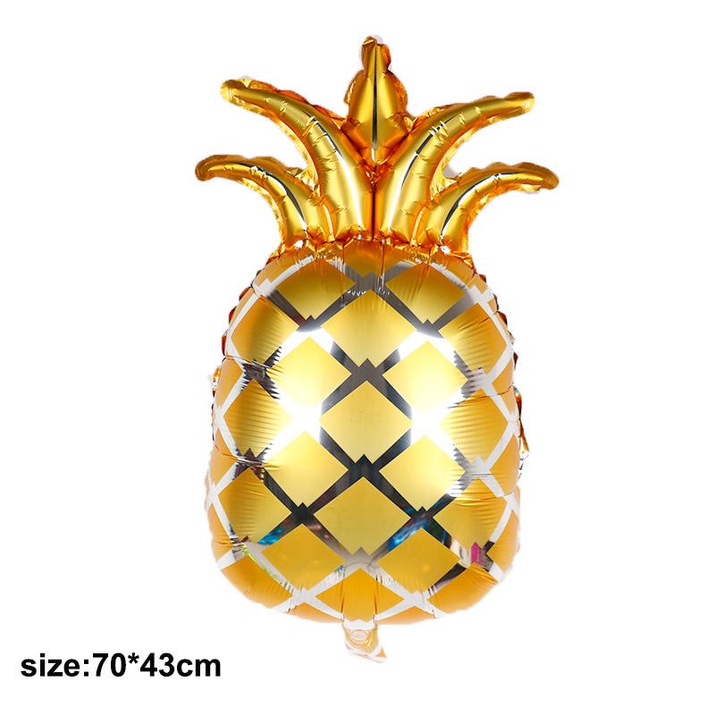 Adorable Fruit Theme Balloons Strawberry Watermelon Orange Pineapple for Nursery Birthday Decorations Outdoor  Style