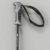 BUNDOK Trekking Pole System 3, Black, I-Type, BD-463BK, Aluminum, Telescopic, Single Pole, with Snow Basket