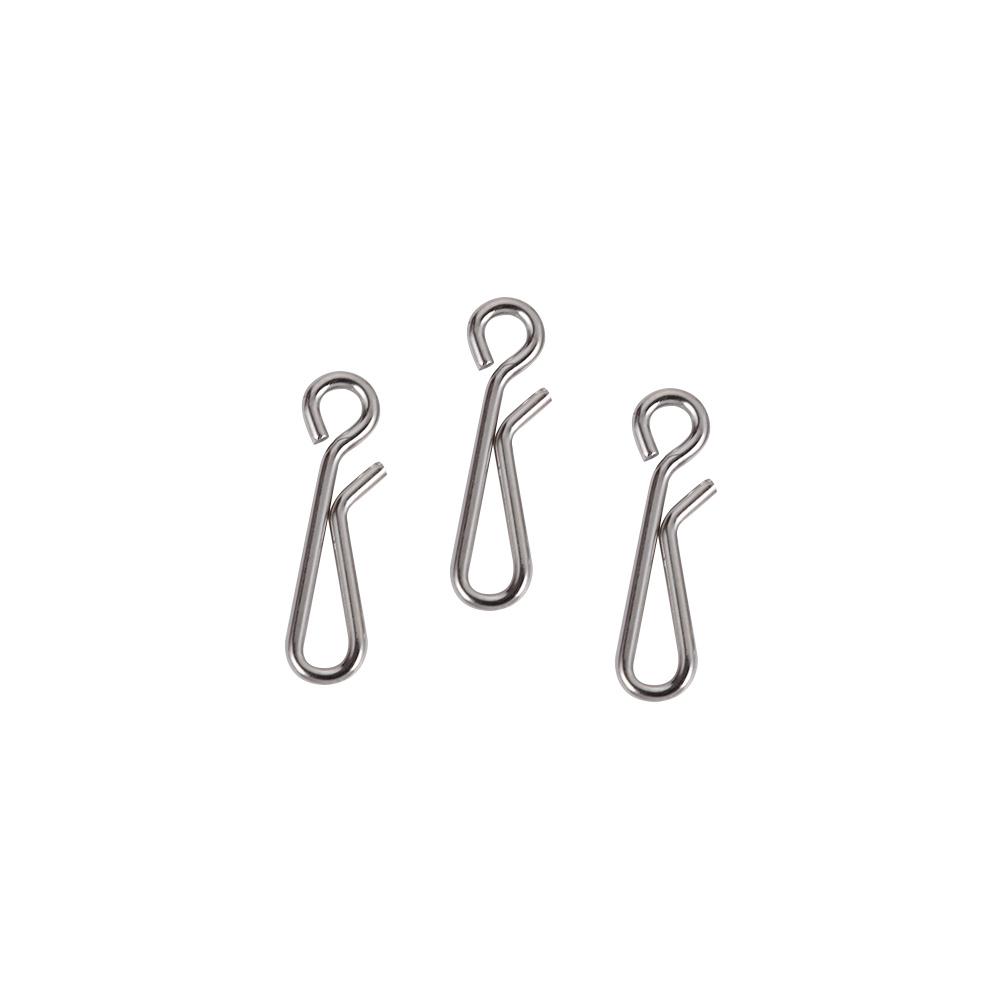 Useful Metal Barrel Swivels Quick Hanging Fishing Accessories Connector Snap Swivel Connecting Tackle Tool