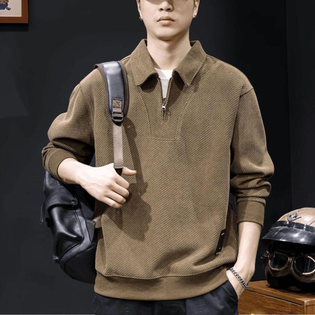 Herren Trendy Langarm Fleece Hoodie Jacke - Herbst/Winter Kollektion