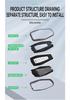 Geely Emgrand Key Case and Protective Shell for GS Xingyue L, Boyue Xingrui, Icon, Binyue Cool, Vision X6