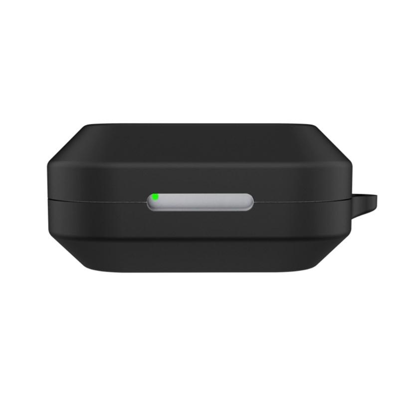Matte Silicone Charging Box Case Sleeve, Earbud Protectvie Cover with Front Light Window for Desk Use, Travel Carry, and Dust Care