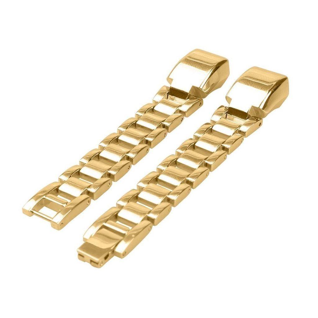 Elegant Stainless Steel Watch Band Wrist Strap For Fitbit Alta Hr With Quick Release Clasp