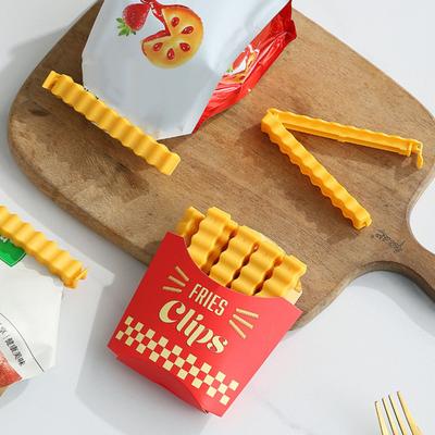 12 Unids/set Clip de Sellado de Papas Fritas con Caja Magnética para Refrigerador Conservación Larga de Alimentos Snack Almacenamiento de Pan Abrazadera de Sellado Sellador Suministros de Cocina