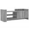 VidaXL TV Stand Sonoma Grey 100x35x40 Cm Engineered Wood, TV Stand, TV Buffet, Multimedia Unit, TV Bench, Cabinet 848379