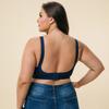 Ultra‑Thin Full‑Coverage Plus Size Bra Sexy Sheer Lace European American No‑Sponge Women Lingerie Brassiere